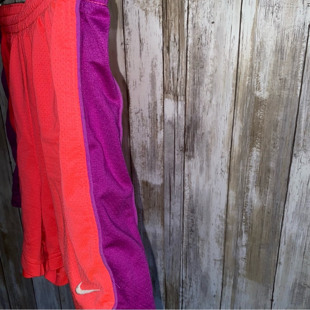 Nike Pink & Purple Basketball Shorts - Picture 4 of 5